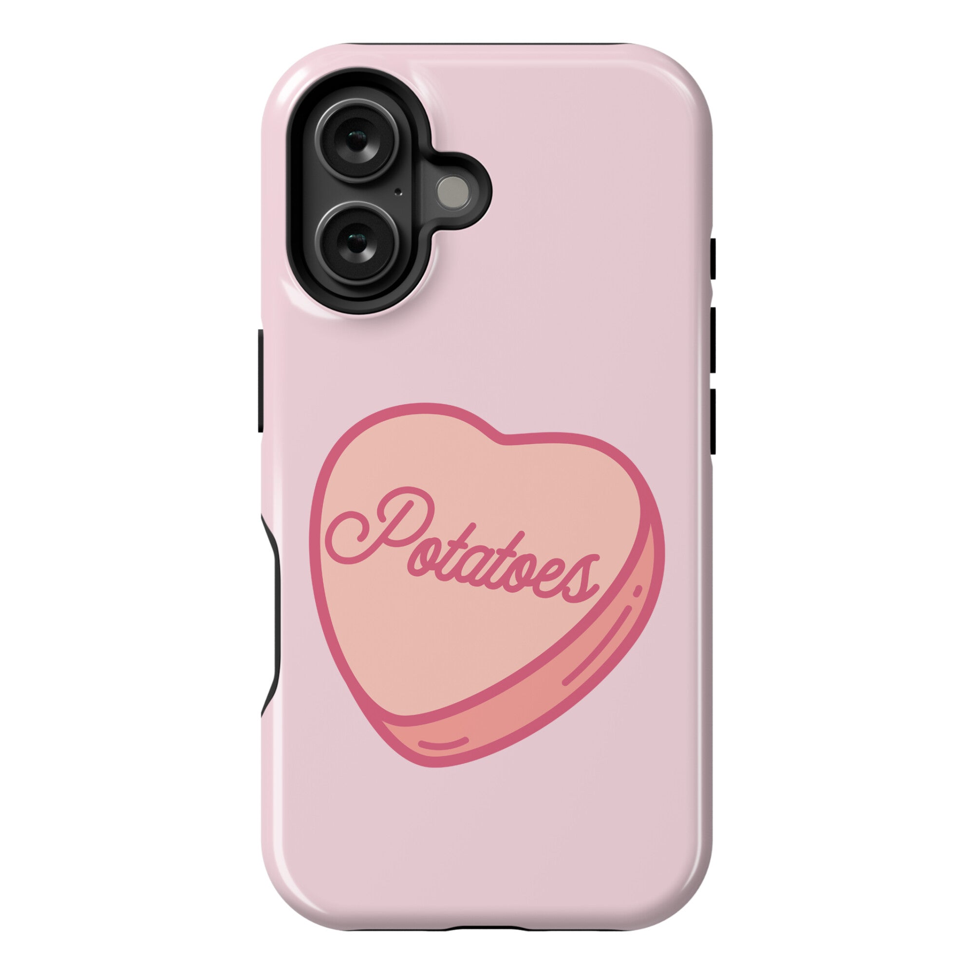 Potatoes Candy Heart Phone Case